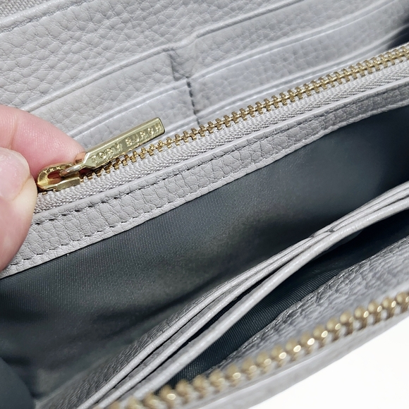 Tory Burch leather gray wallet - Picture 10 of 13